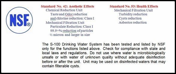 Product Specifications 2 Everpure NSF Certification Malaysia